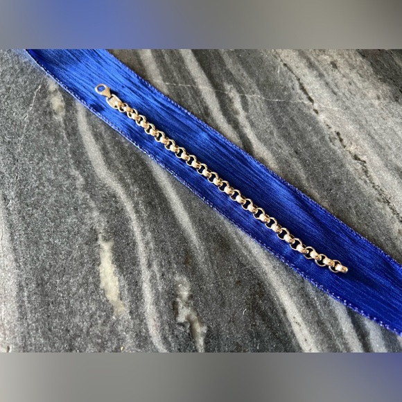 Ultrafine Sterling Silver 999 Rolo Chain Bracelet - Picture 2 of 9